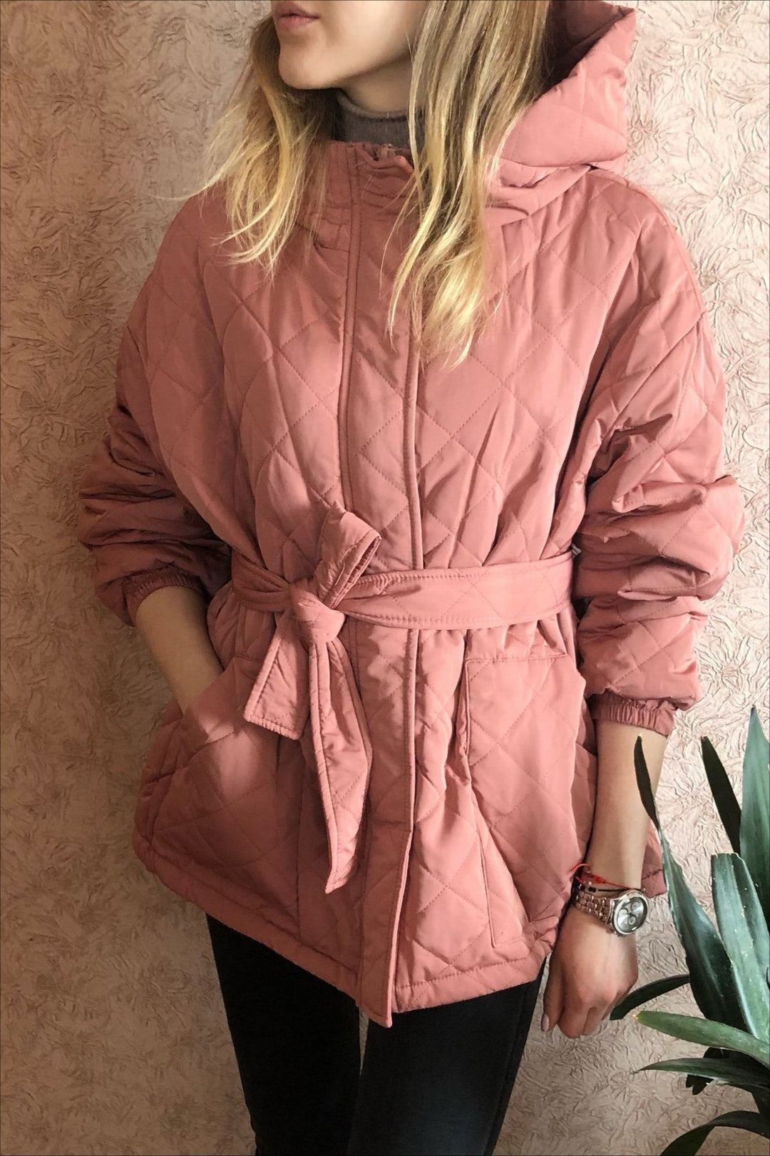 Lune London | Size Diamond Quilted Puffer Jacket