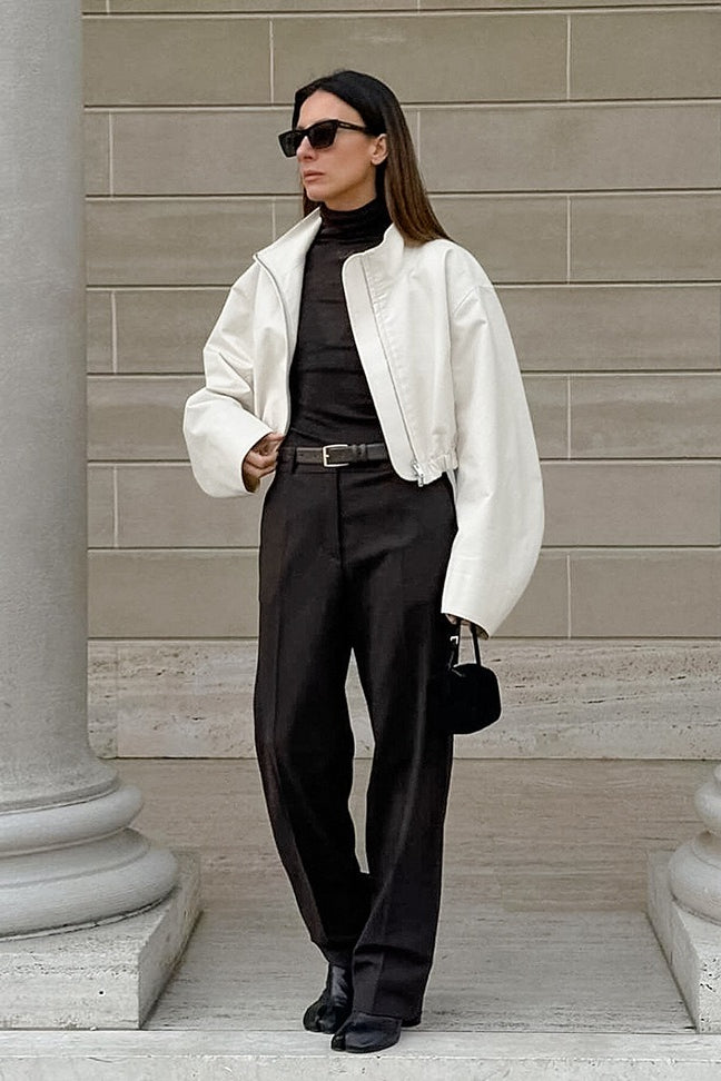 Lune London | Minimalist White Trench Coat