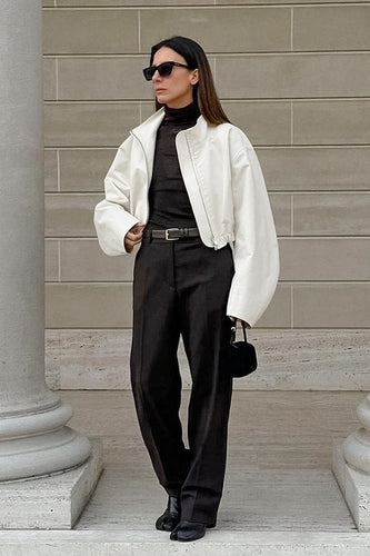 Lune London | Minimalist White Trench Coat