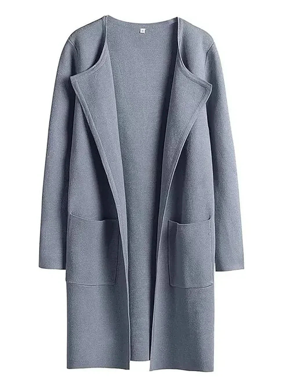 Lune London | Coat - Loose Fit - Knee Length - Wide Lapel - Minimalist Design
