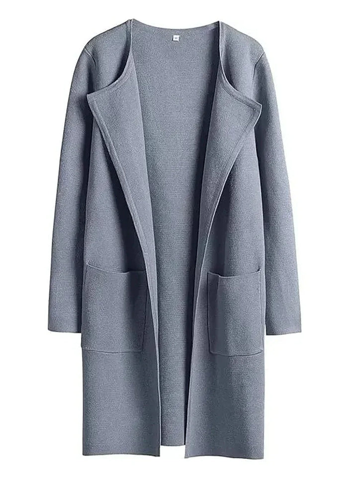 Lune London | Coat - Loose Fit - Knee Length - Wide Lapel - Minimalist Design