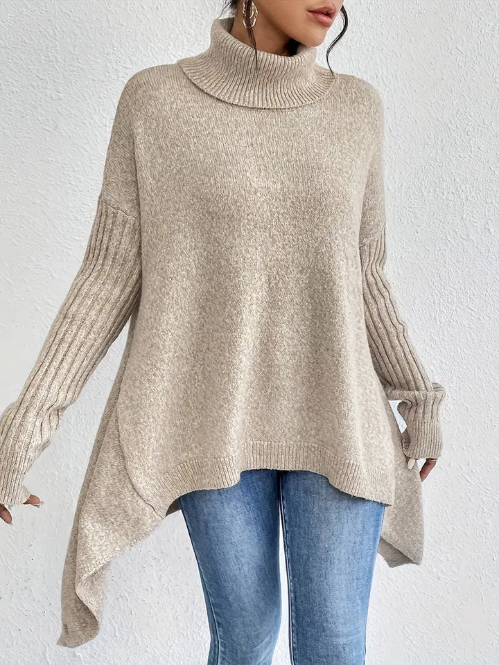 Lune London | Cozy long turtleneck sweater for everyday comfort