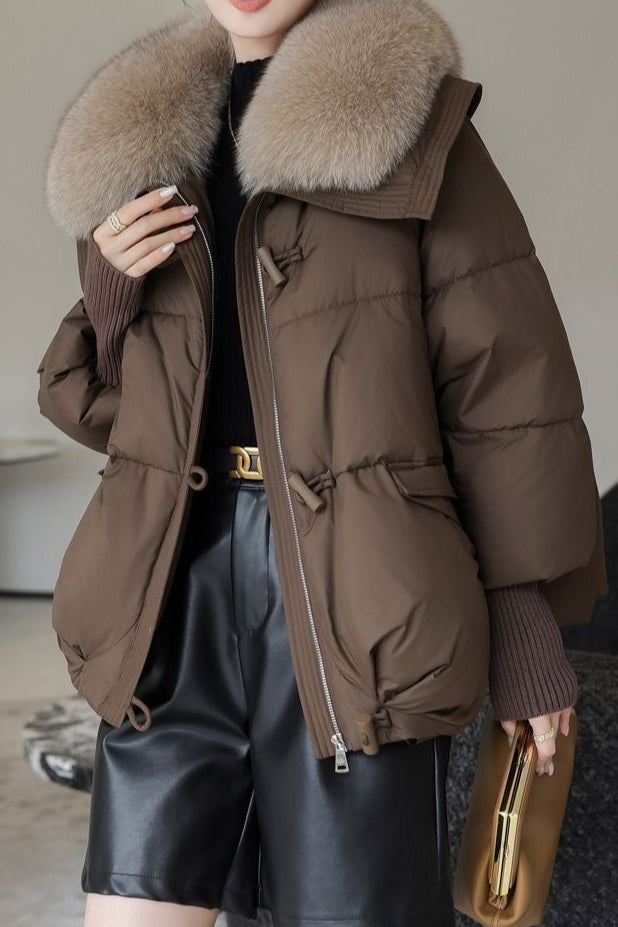 Lune London | Reversed Cropped Puffer Jacket