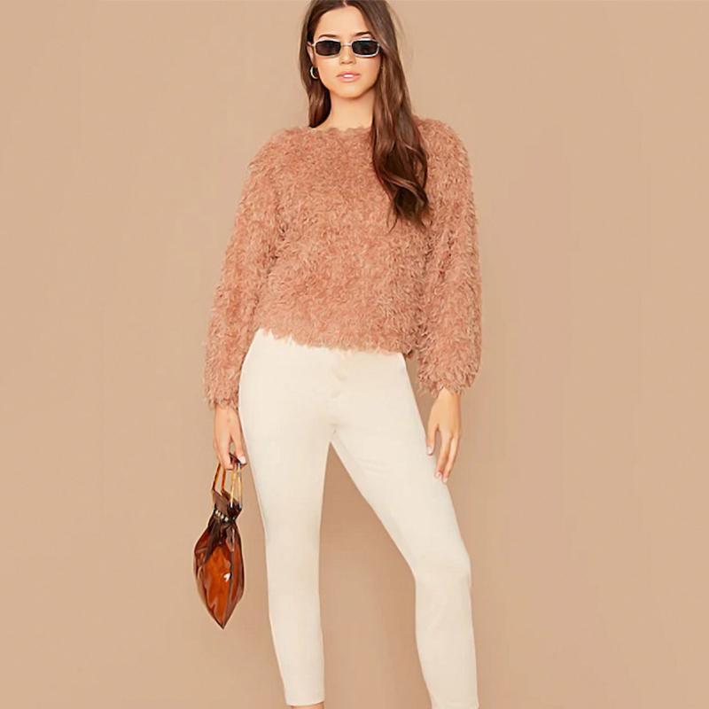 Lune London | Plush round neck sweater