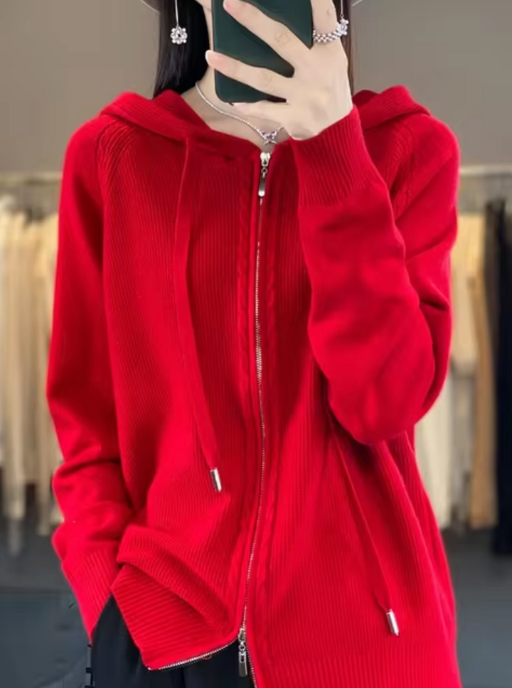 Chic und Stil | Hooded cardigan