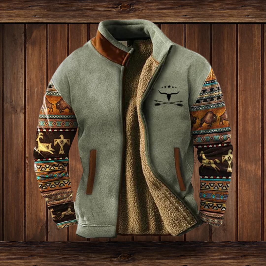 Men’s Merino Fleece Outdoor Jacket with Lightweight Insulation & Breathable Design | Lune London