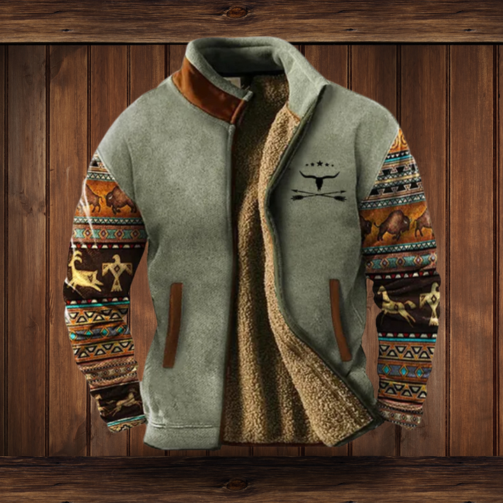 Men’s Merino Fleece Outdoor Jacket with Lightweight Insulation & Breathable Design | Lune London