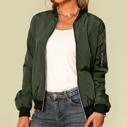 Lune London | Casual bomber jacket with zipper
