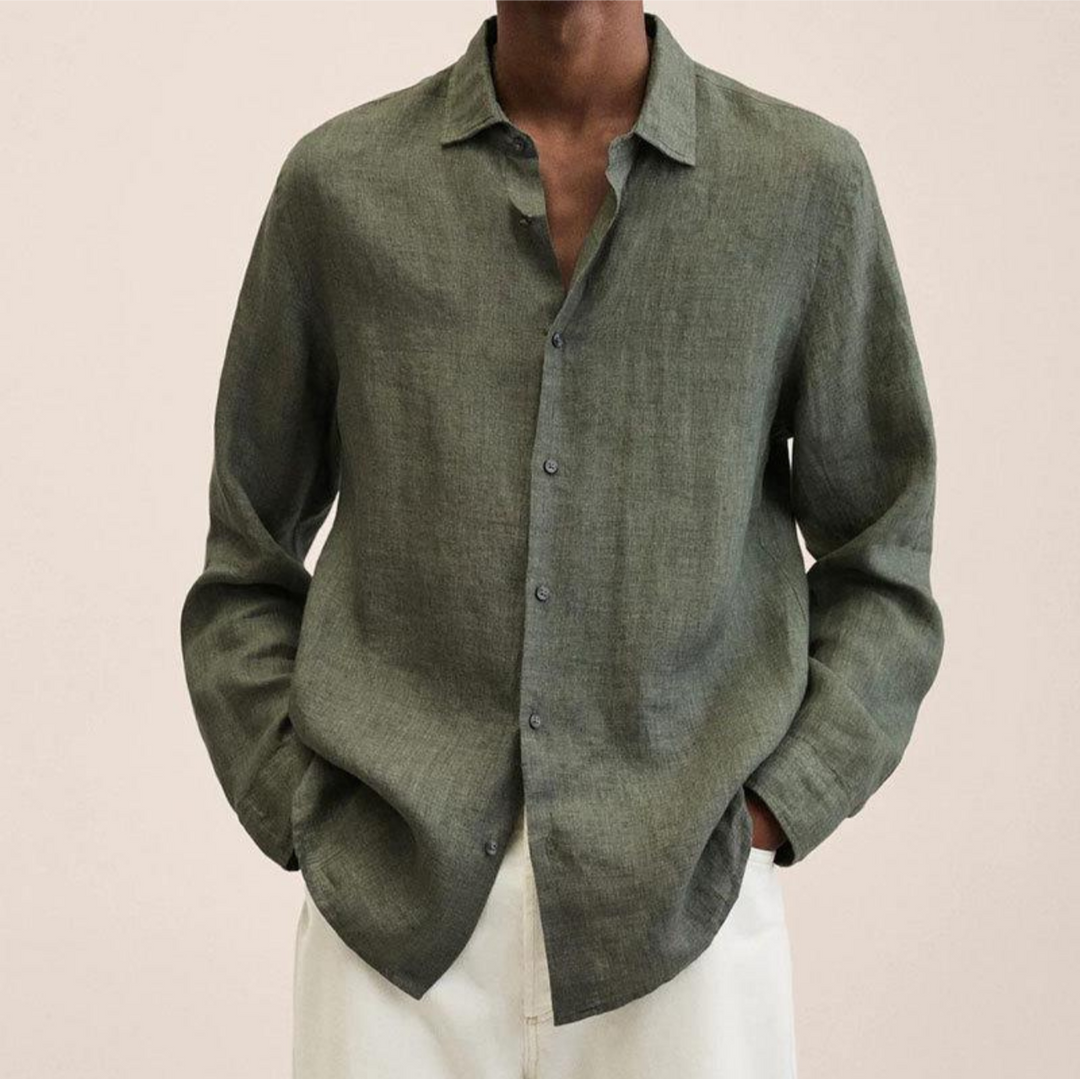 Lune London | Linen shirt for men Long
