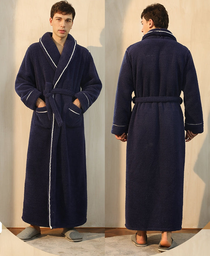 Lune London | Stylish Thick Over-Knee Plush Bathrobe