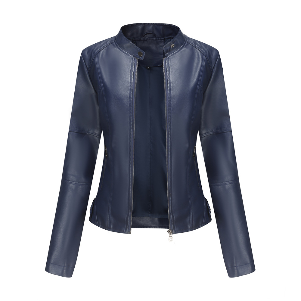 Chic und Stil | Women's Leather Motorcycle Jacket - Style Meets Adventure