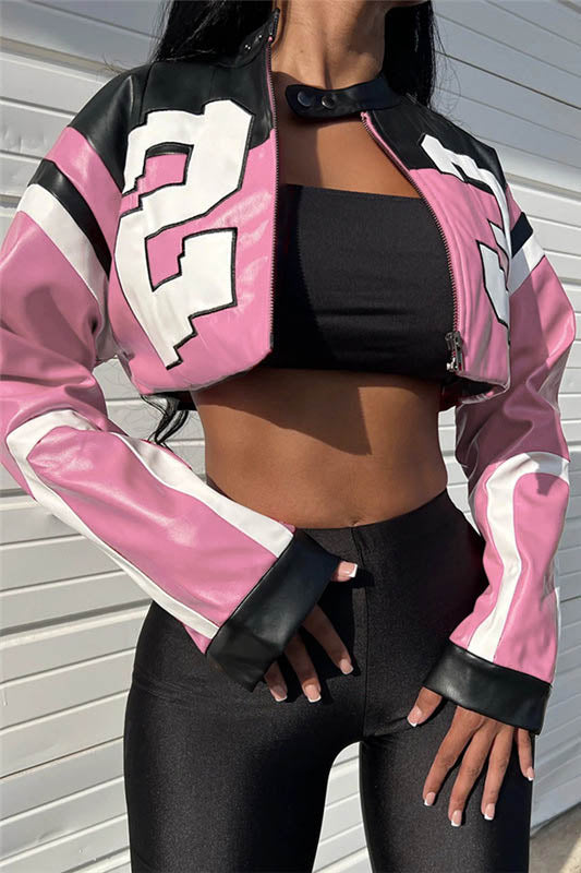 Lune London | Biker Faux Leather Jacket