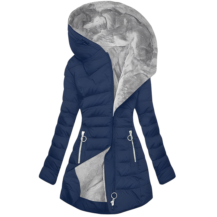 Lune London | Modern Winter Jacket with Hood for Women