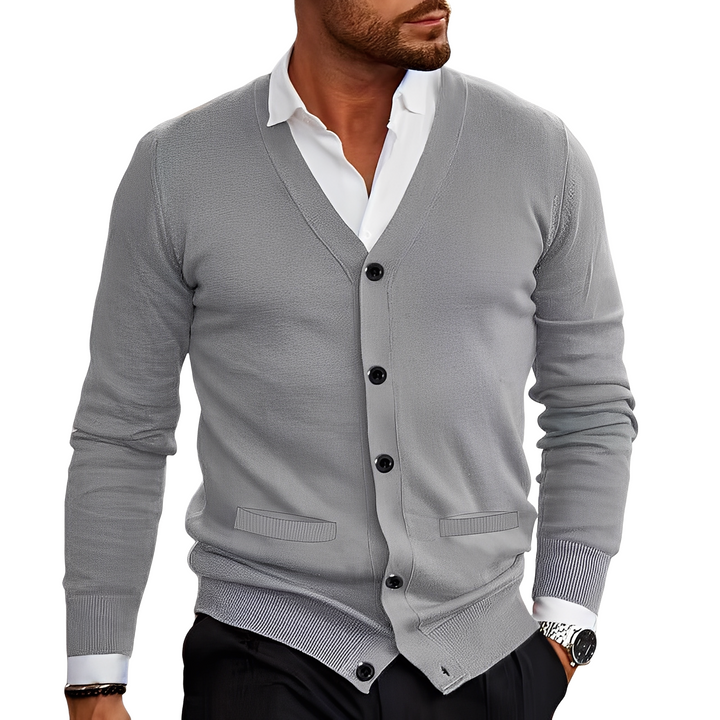 Lune London | Casual Cotton Cardigan with Buttons for Men