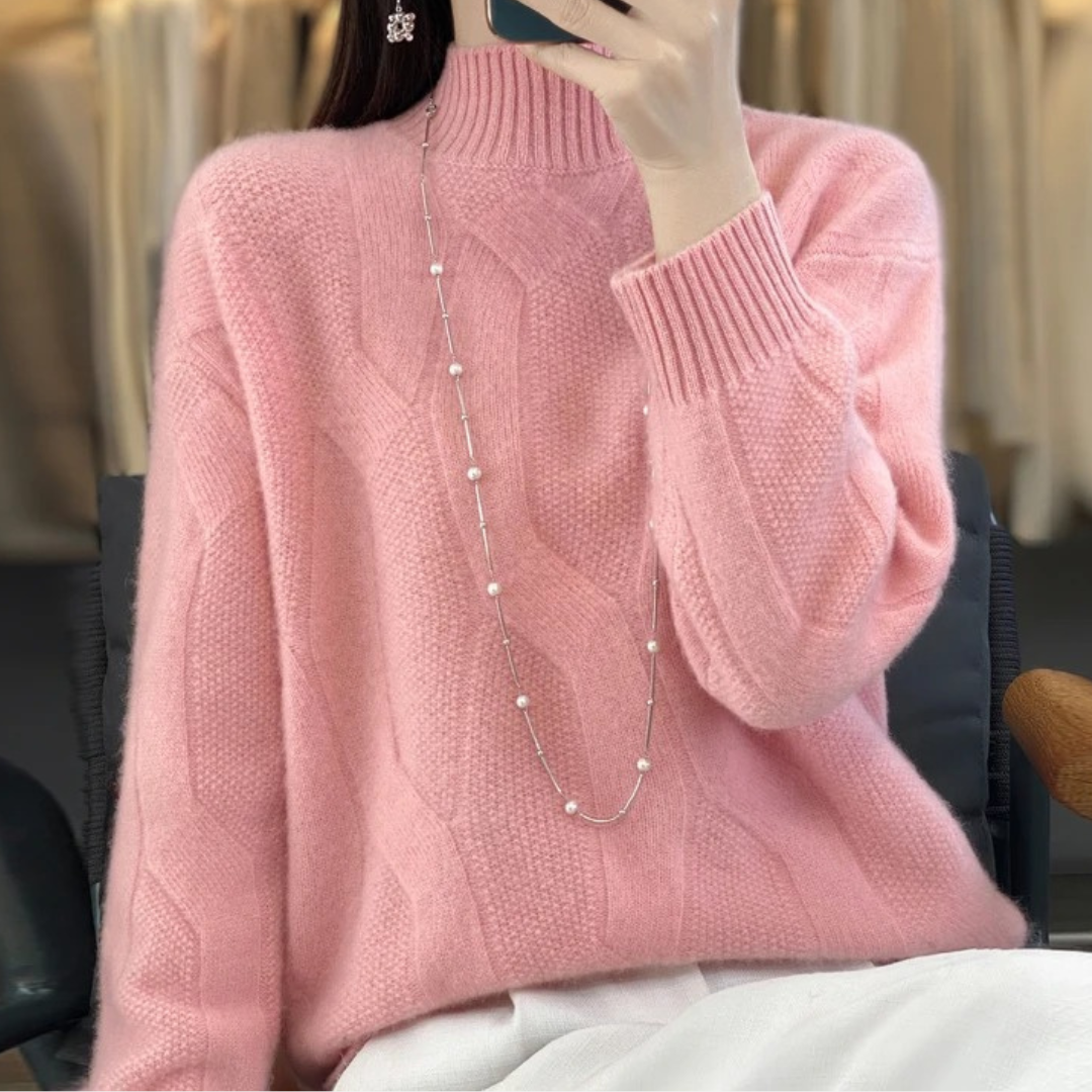 Lune London | Locker Knit Wool Sweater