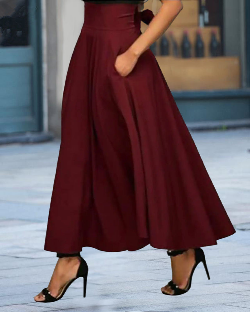 Lune London | Elegant Chic Maxi Skirt