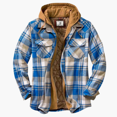 Lune London | Lumberjack style leisure jacket with hood - Timeless & warm for the outdoors and everyday life