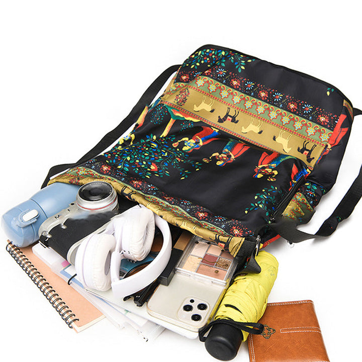 Chic und Stil | Foldable Backpack Large Waterproof Backpack for Folding with Drawstring