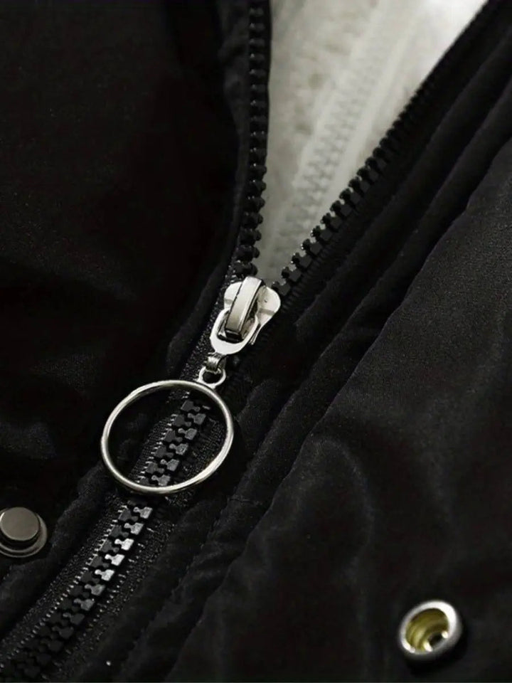 Lune London | Warm Zipper Winter Jacket Comfort and Style for Cold Days