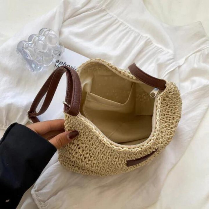 Lune London | Chic Umhängetasche Praktisch und Elegant mit Mehreren Fächern