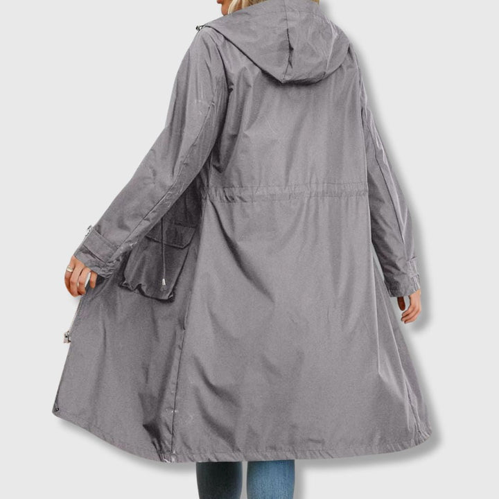Lune London | Long everyday jacket with hood