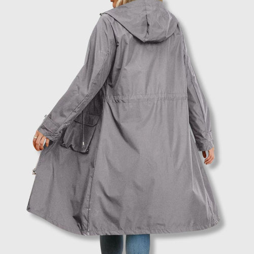 Lune London | Long everyday jacket with hood