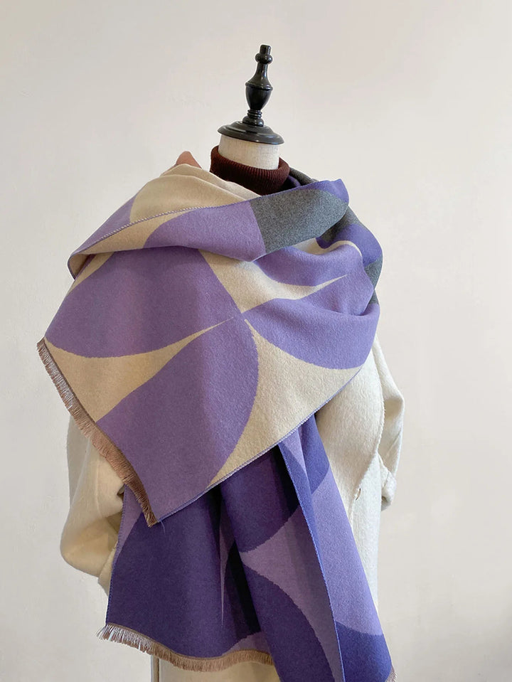 Women’s Reversible Cashmere Scarf for Elegance & Warmth | Lune London