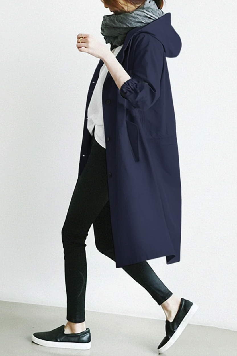 Lune London | Hooded Trench Coat