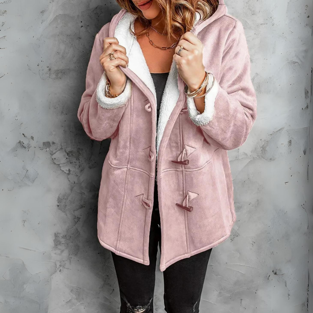 Chic und Stil | Women's Hooded Jacket : Comfy 2024