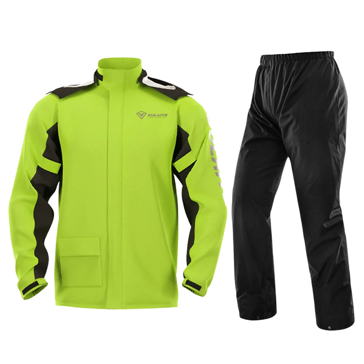 Lune London | Unisex waterproof and breathable motorcycle rain jacket - Lightweight design