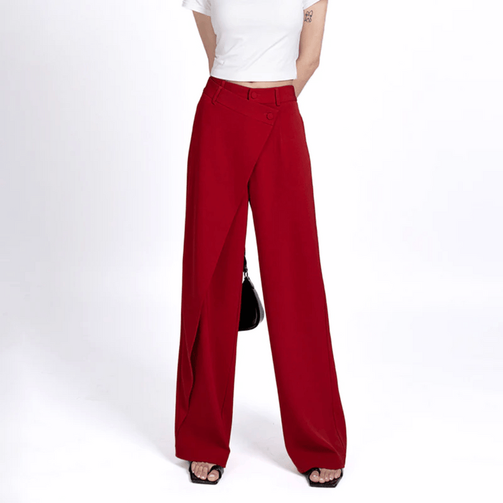 Lune London | Wide pants - Asymmetrical & luxurious wide pants by Isabella Vionnet