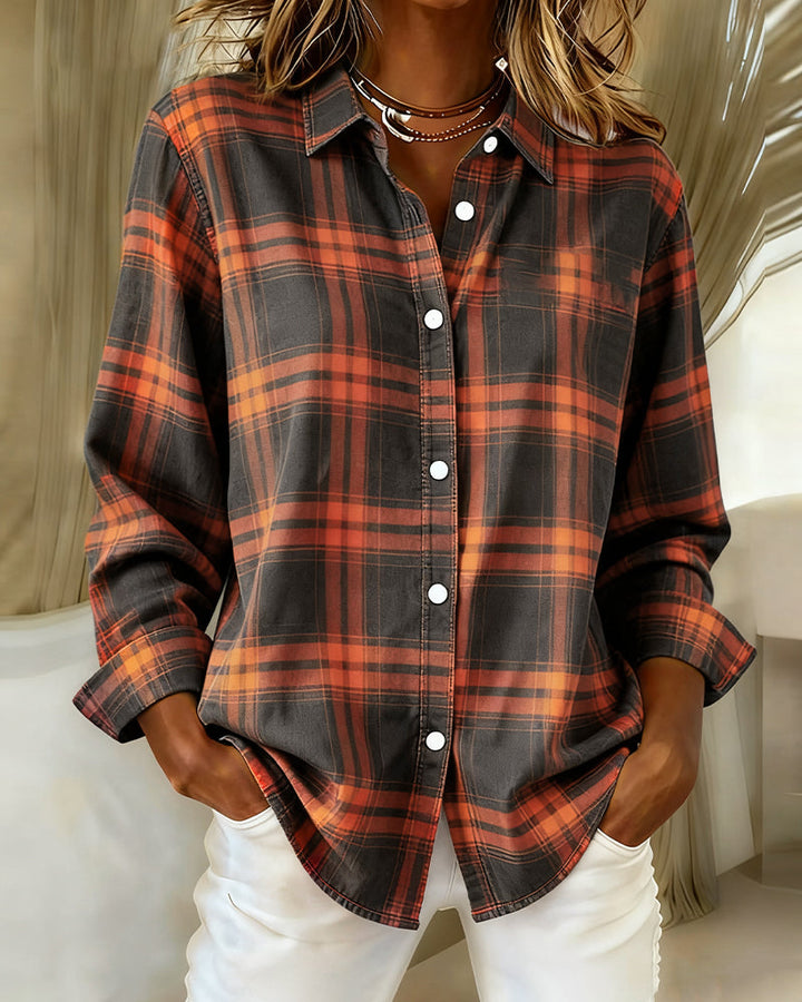 Lune London | Checked pattern and notched lapel