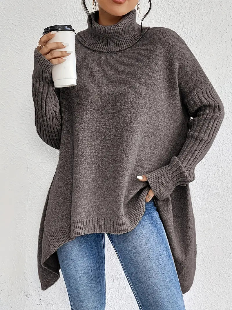 Lune London | Cozy long turtleneck sweater for everyday comfort