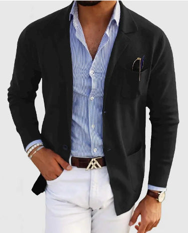 Lune London | Printed casual jacket with double button for men