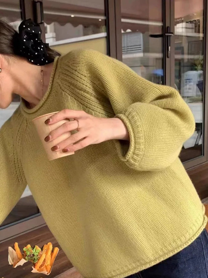 Lune London | Cozy oversized knit sweater for casual comfort