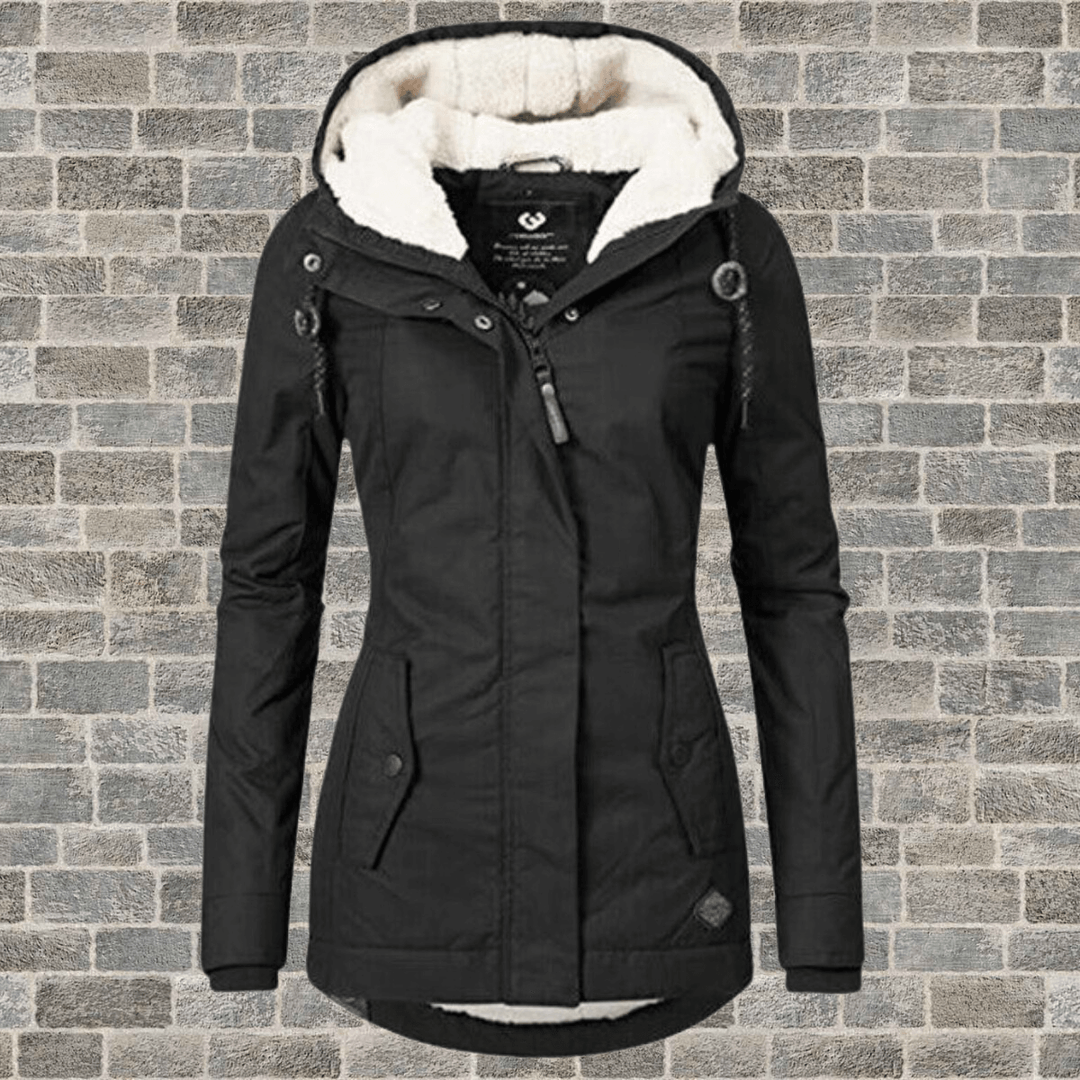 Lune London | Women's Long Winter Coat with Luxurious Fur Lining
