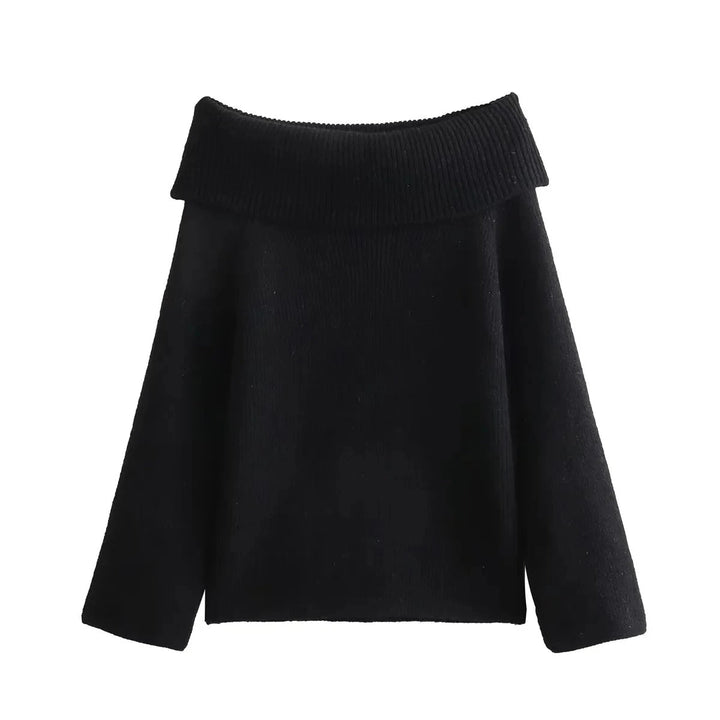 Lune London | Off-Shoulder Women's Knit Sweater