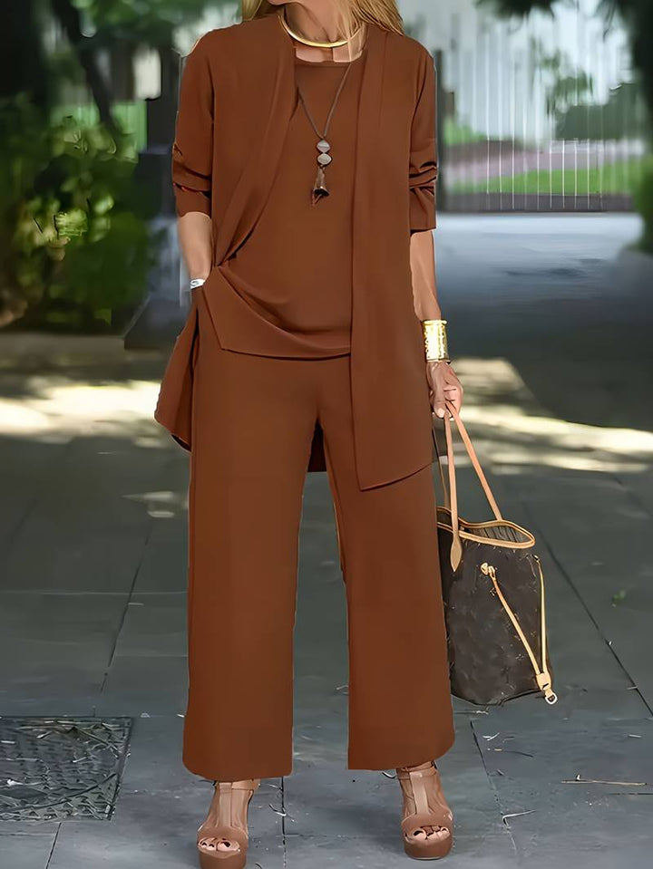 Lune London | Three Piece Set – Top & Pants for Women