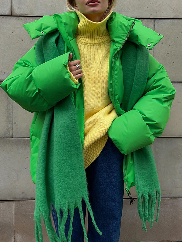 Lune London | Multicolor Hooded Puffer Jacket
