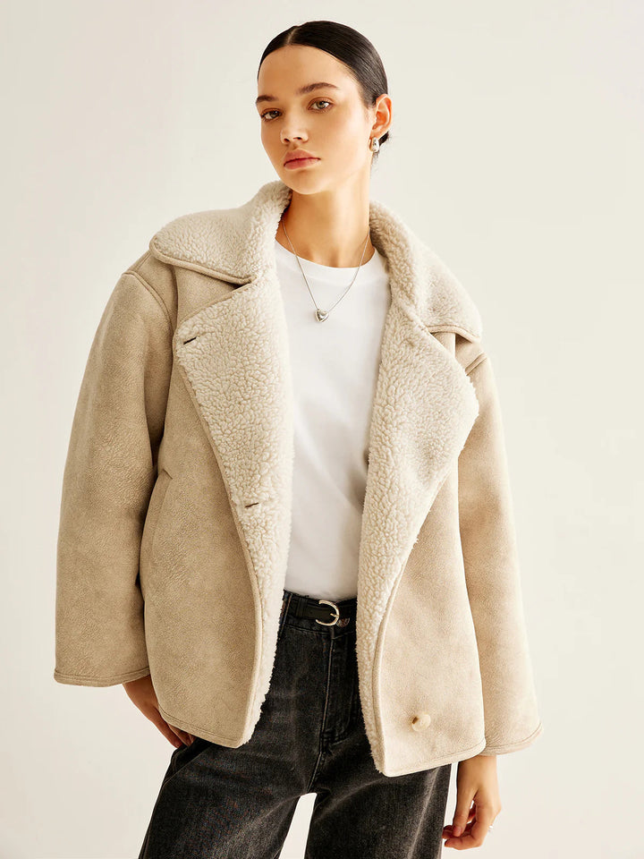 Lune London | Blend Button Fleece Jacket