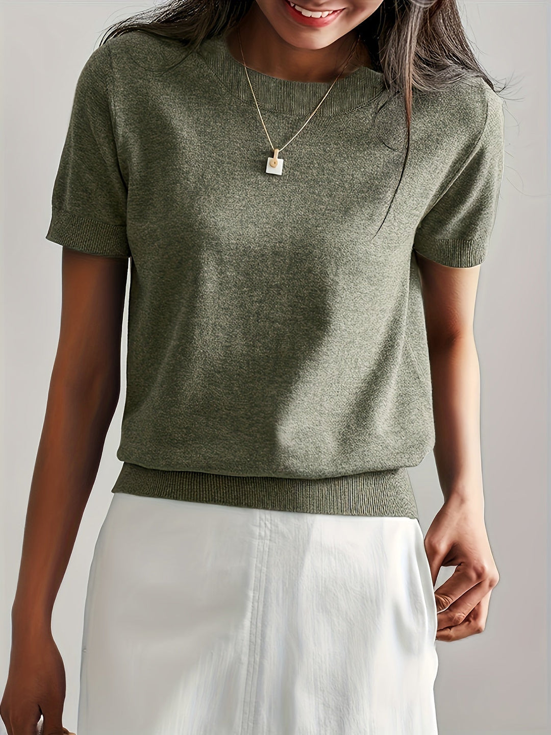 Chic Und Stil | Cashmere Sweater Soft and Breathable Casual and Elegant