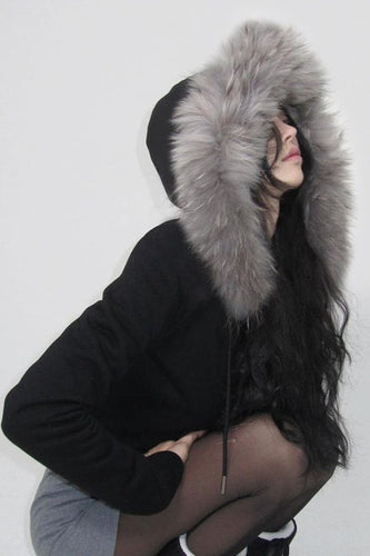 Lune London | Trim Hooded Zip Waist Jacket