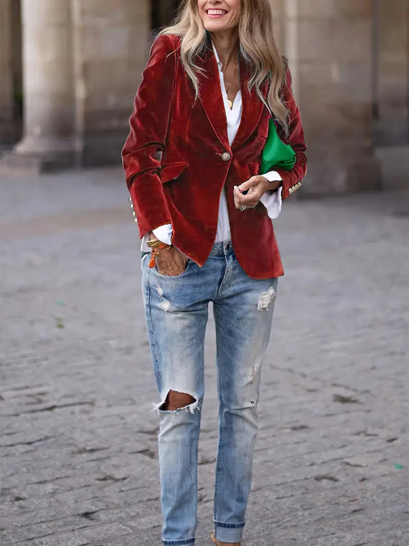 Lune London | Elegant Velvet Jacket
