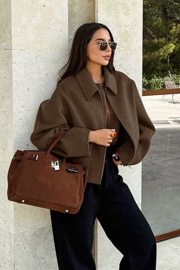 Lune London | Blend Cropped Leisure Jacket
