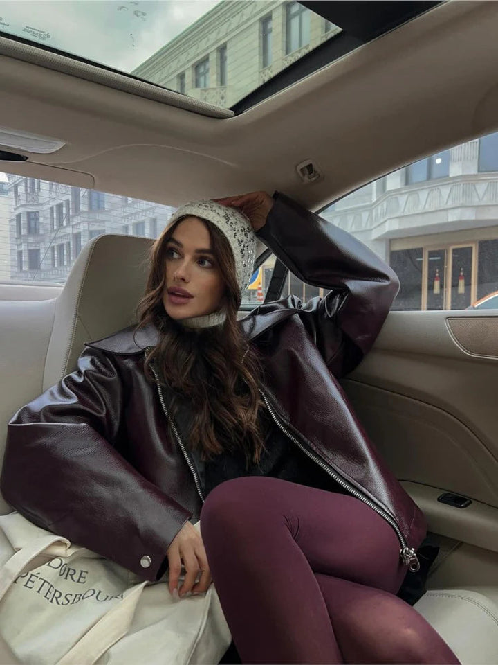 Lune London | Sleeves Burgundy Jacket