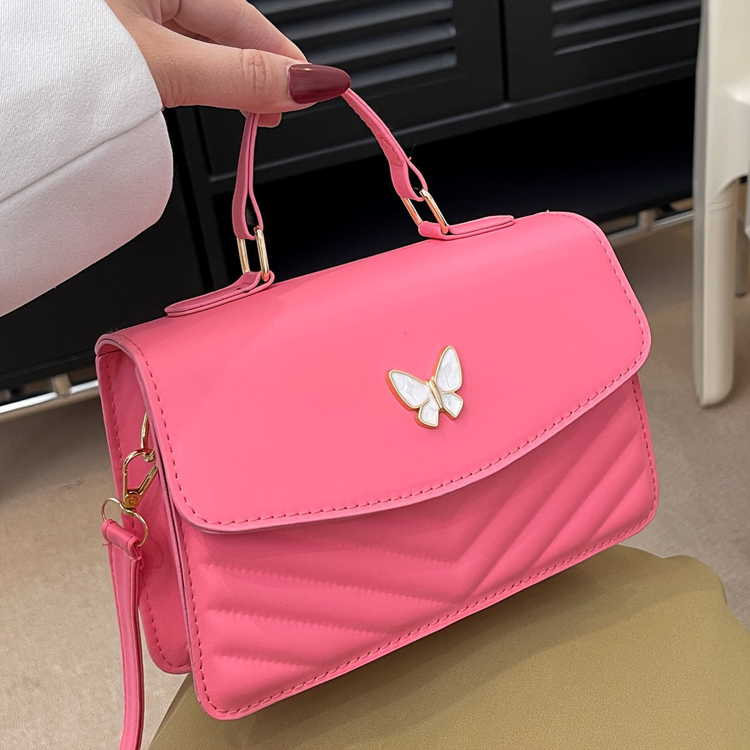 Lune London | Stylish Solid Color Shoulder Bag and Crossbody Bag