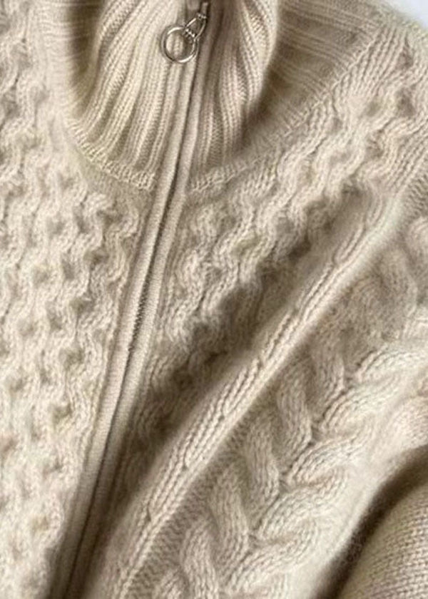 Lune London | Sweater Jacket with High Neckline