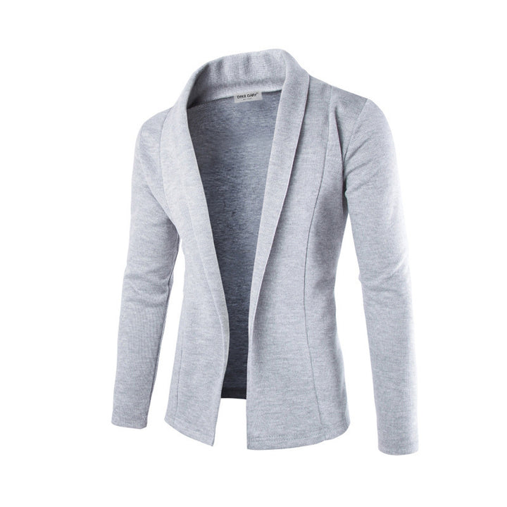 Ladies elegant cardigan with modern cut and large lapels Lune London