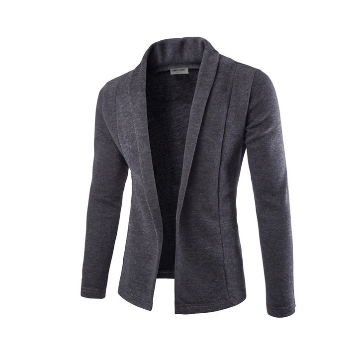 Ladies elegant cardigan with modern cut and large lapels Lune London