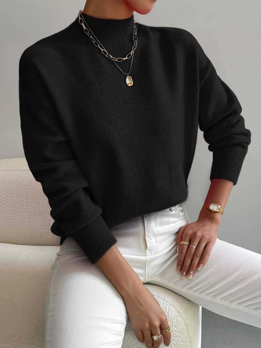 Lune London | Elegant Turtleneck Sweater